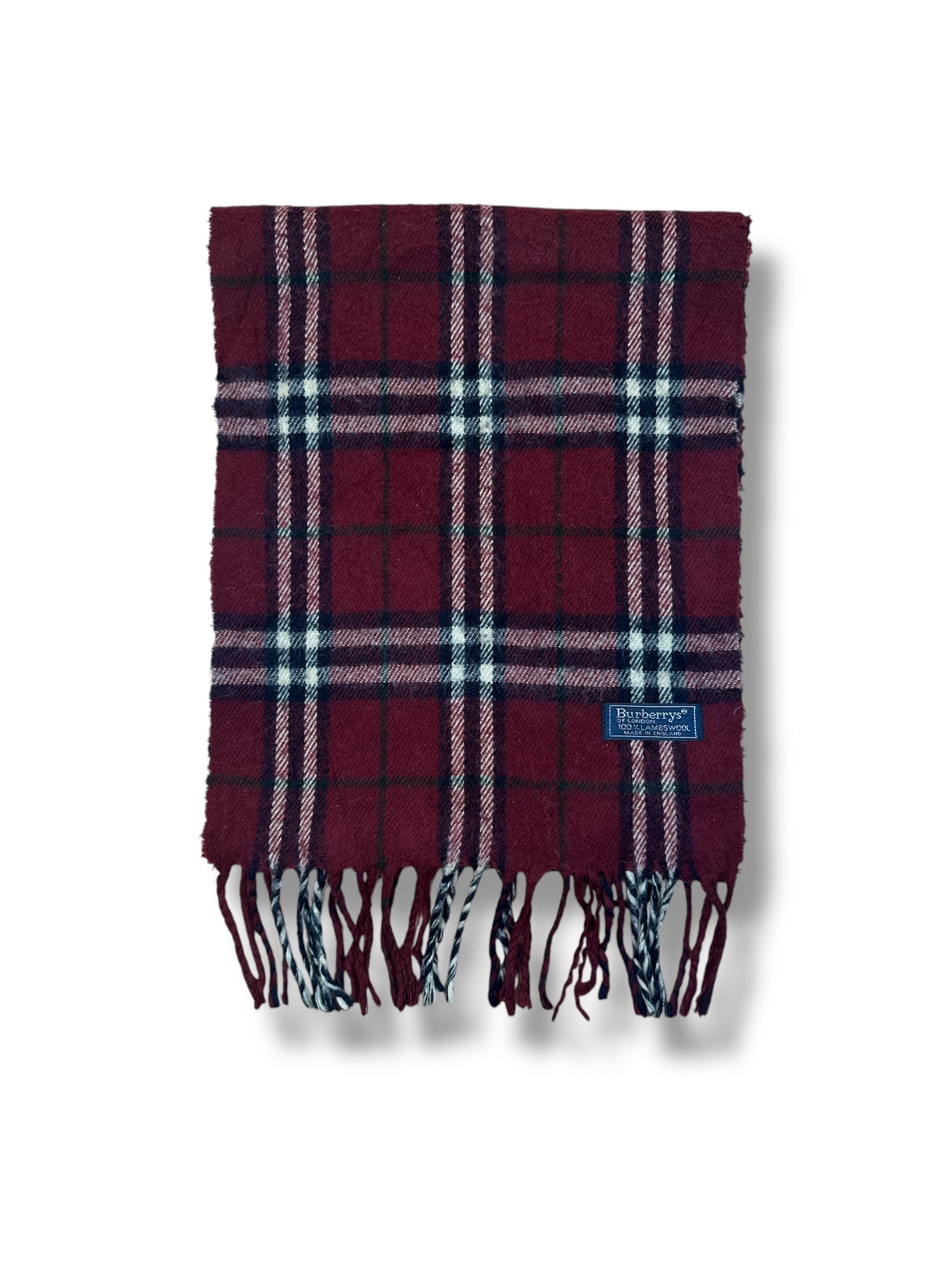 Burberry Scarve Wine Red