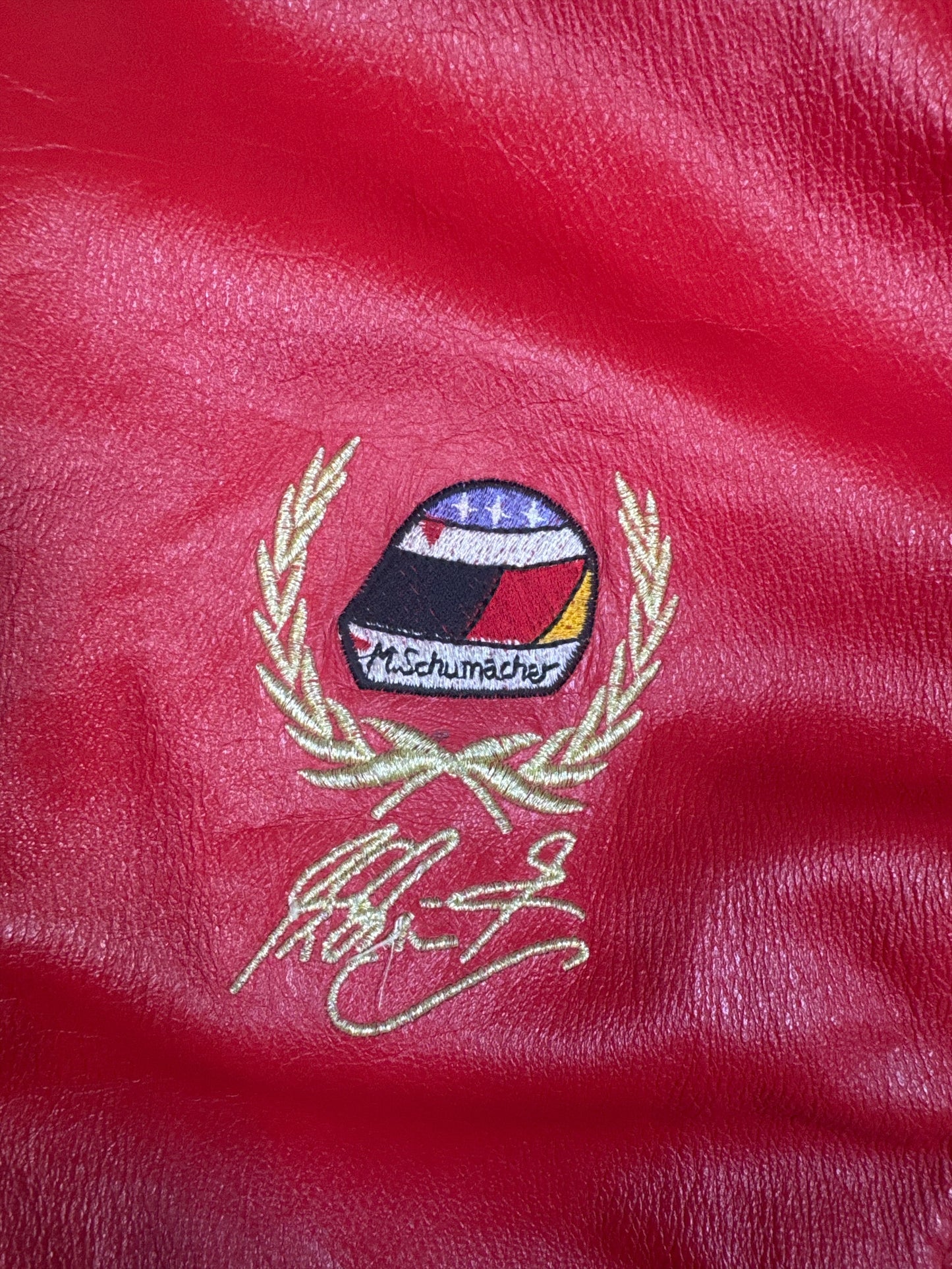 Michael Schuhmacher Leather Jacket (L)